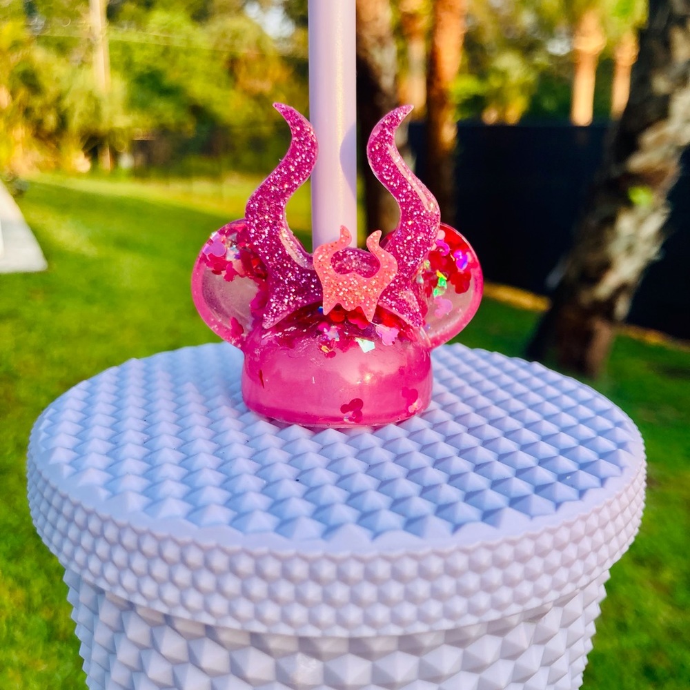 Disney Custom Straw Topper